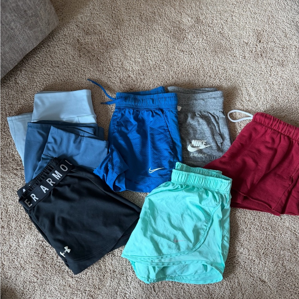 Woman athletic shorts bundle